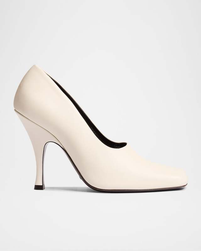 Eva Calfskin Leather Pumps